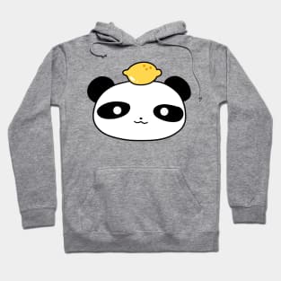 Lemon Panda Face Hoodie